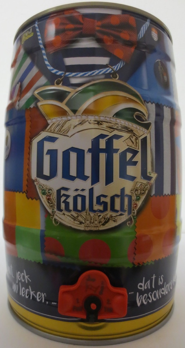 Gaffel kölsch bunt, jeck und lecker, das ist besonders kölsch! (5L) Nr.1