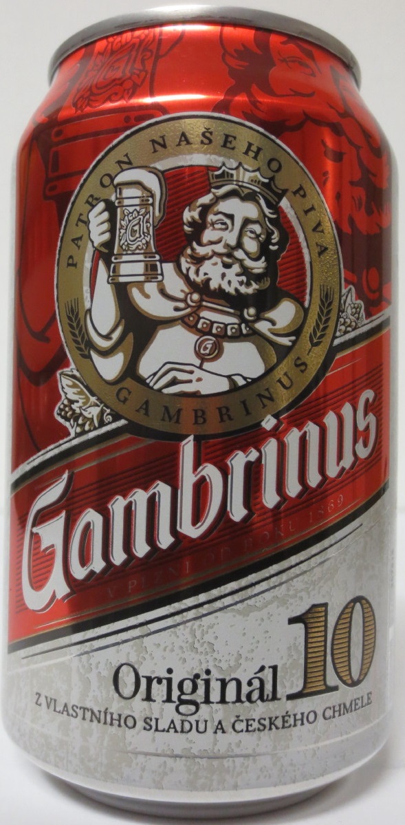 Gambrinus 10 Original č.3 (33cl) (B/O)