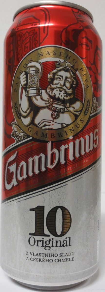 Gambrinus 10 Original č.3 (50cl) (B/O)
