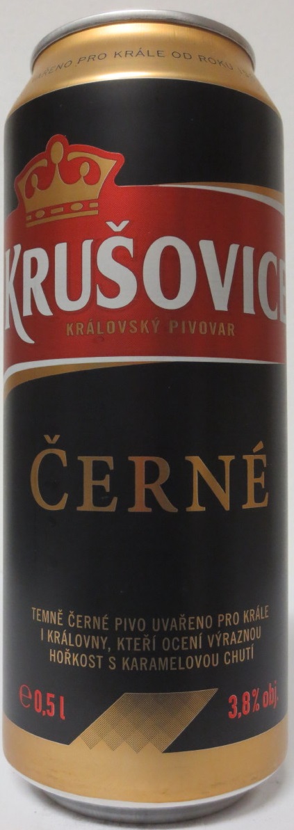 KRUŠOVICE KRÁLOVSKÝ PIVOVAR ČERNÉ (50cl) (B/O)