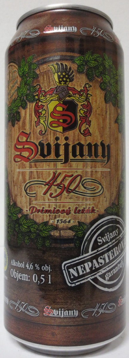 Svijany 450 Prémiový ležák 1564 (50cl) (B/O)