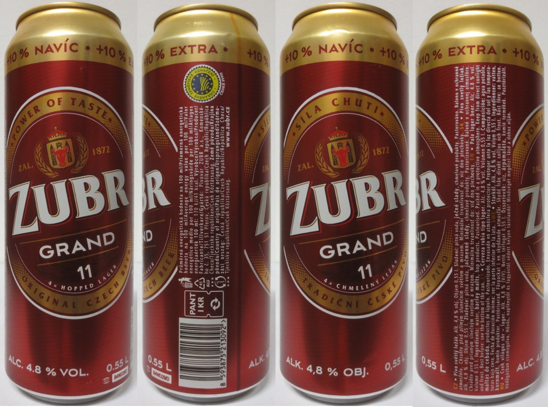 ZUBR GRAND 11 (CZ) (55cl) (B/O) č.1