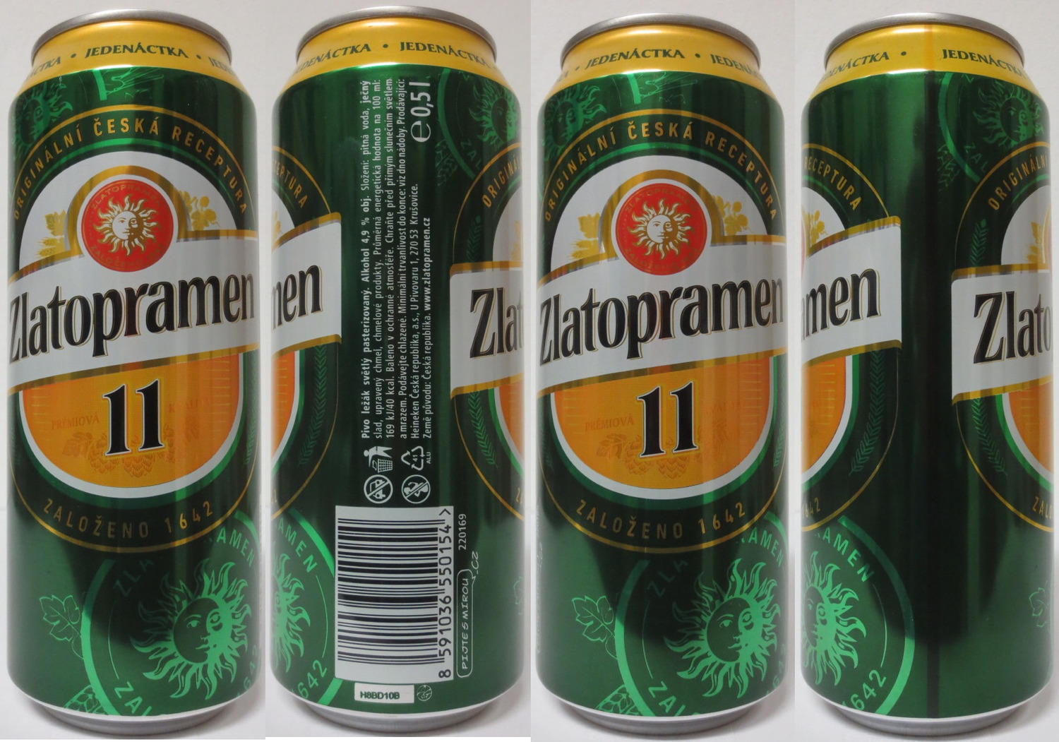 Zlatopramen 11 (CZ) (50cl) (B/O) č.2 