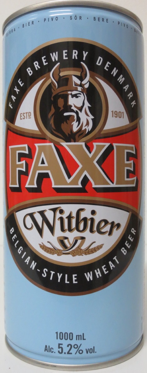 FAXE Witbier (100cl) (B/O) Nr.1 
