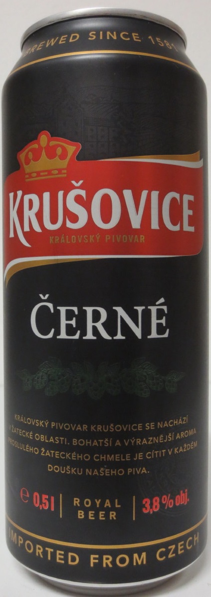 KRUŠOVICE ČERNÉ (50cl) (B/O) č.4