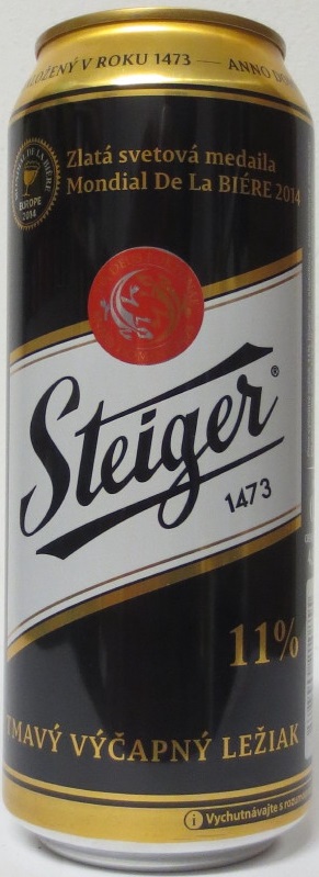 Steiger 1473 11% TMAVÝ VÝČAPNÝ LEŽIAK (50cl) (B/O) č.1