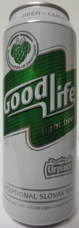 Urpiner Good life light beer (50cl)