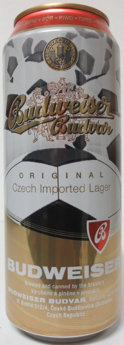 BudweiserBudvar ORIGINAL Czech Import Lager (50cl) (B/O)