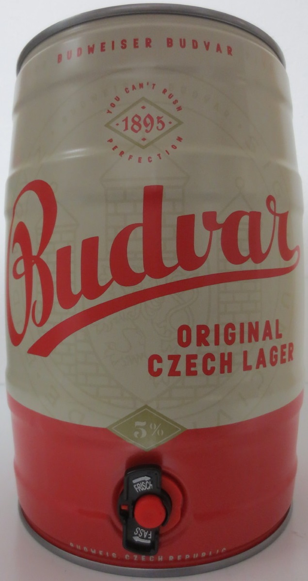 Budvar ORIGINAL CZECH LAGER 5% (5L) č.1 (krémový)