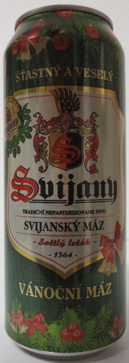 Svijany VÁNOČNÍ MÁZ (50cl) (B/O)