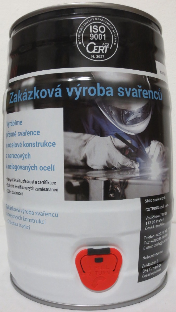 COTRING zakázková výroba svařenců (5L) č.1 