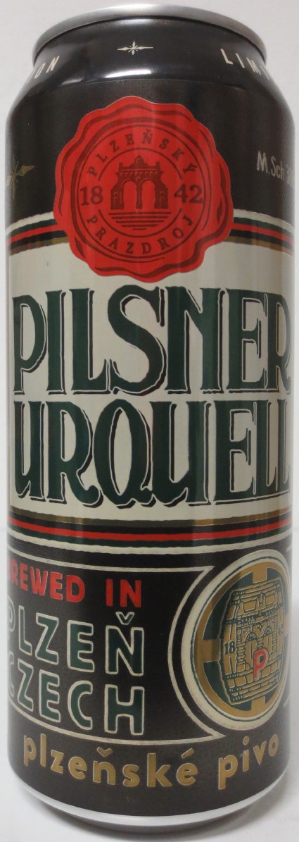 PILSNER URQUELL BREWED IN PLZEŇ CZECH (50cl) (T/O)