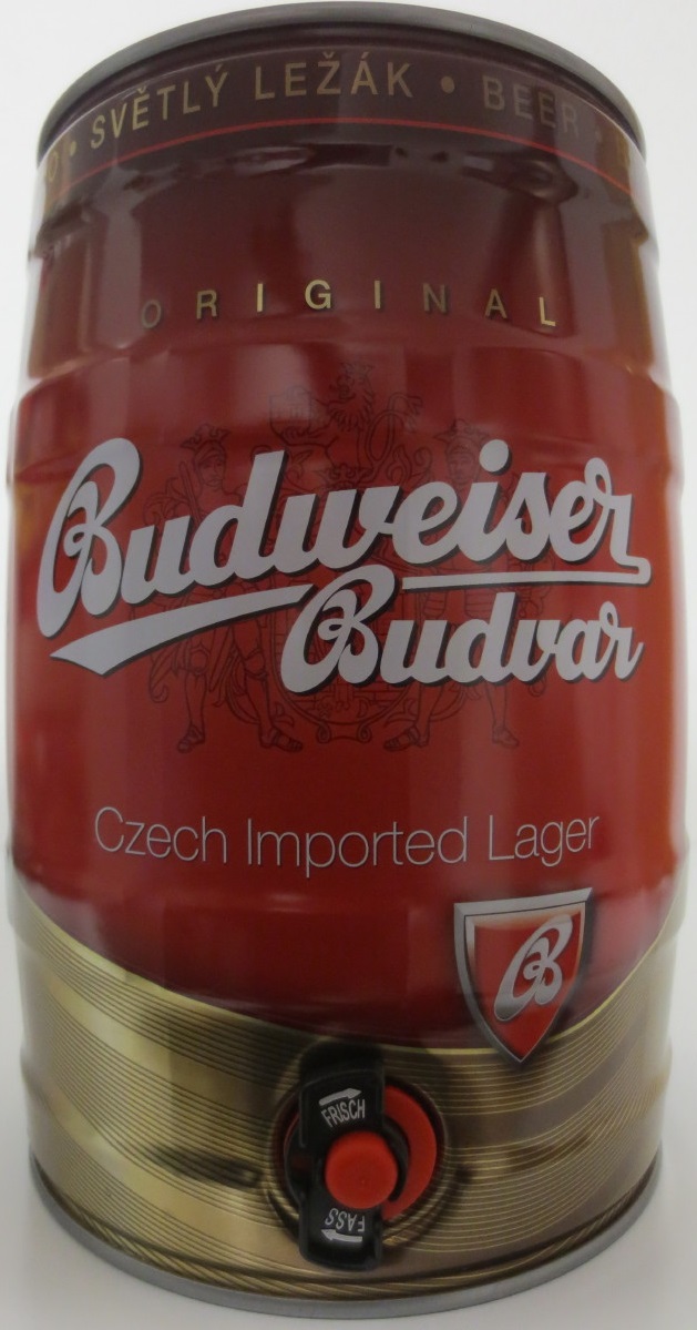 Budweiser Budvar Czech Imported Lager (5L) č.5 - EXPORT RUSKO