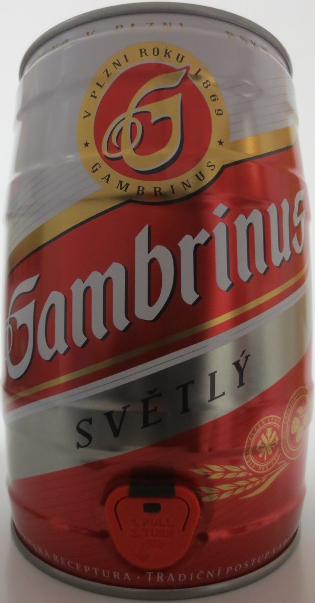 Gambrinus SVĚTLÝ (5L) č.1