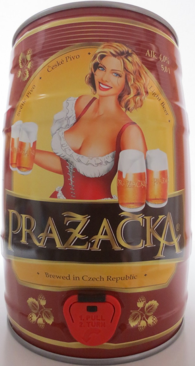 PRAŽAČKA Brewed in Czech Republic (5L) č.1