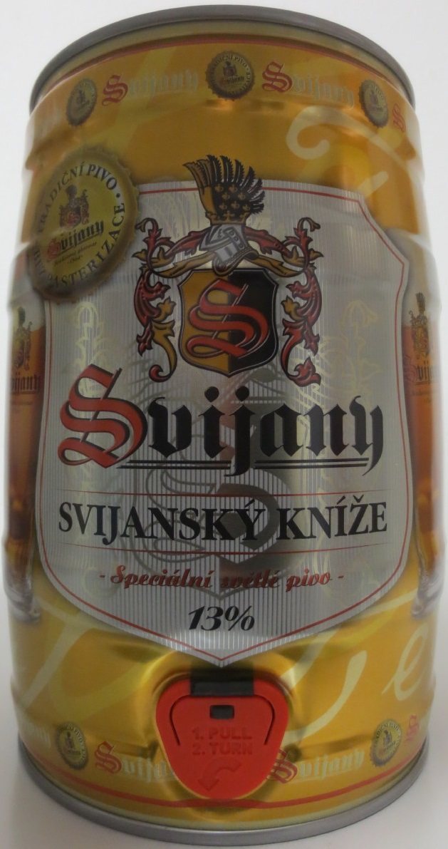 Svijany SVIJANSKÝ KNÍŽE - speciální světlé pivo - 13% č.2