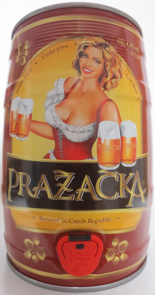 PRAŽAČKA Brewed in Czech Republic (5L) č.2