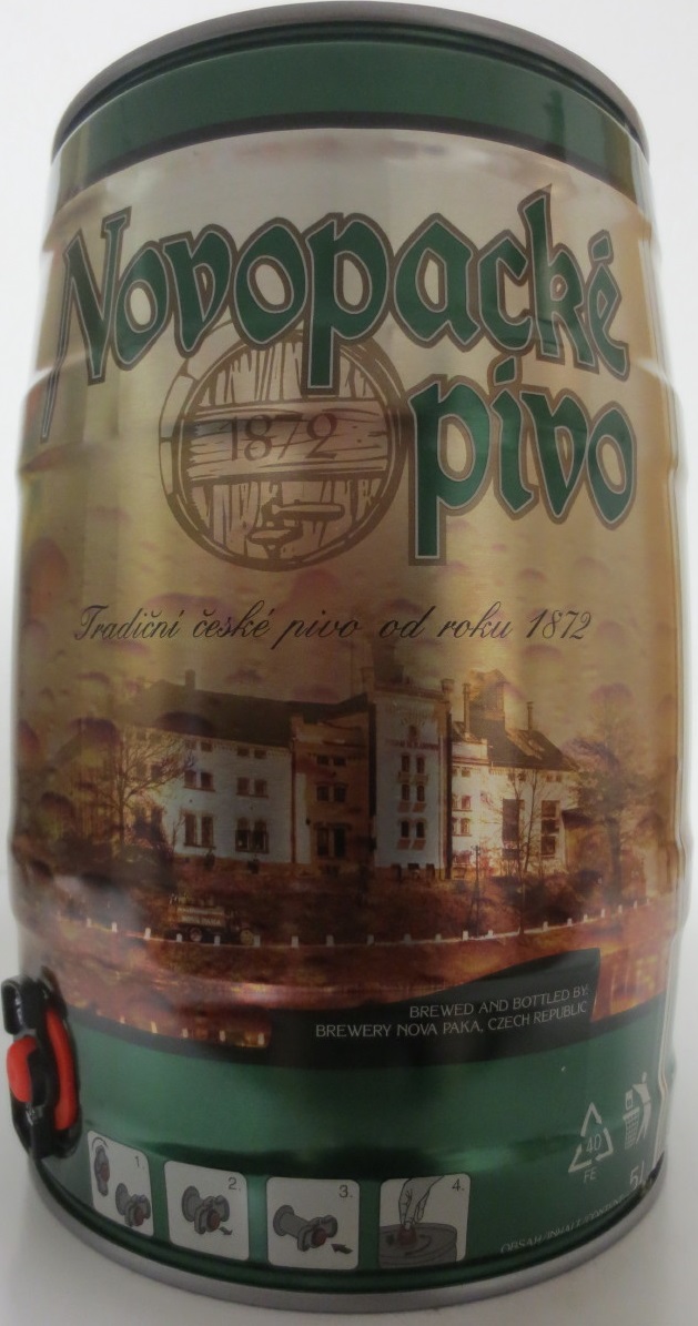 Novopacké pivo Tradiční české pivo od roku 1872 č.3