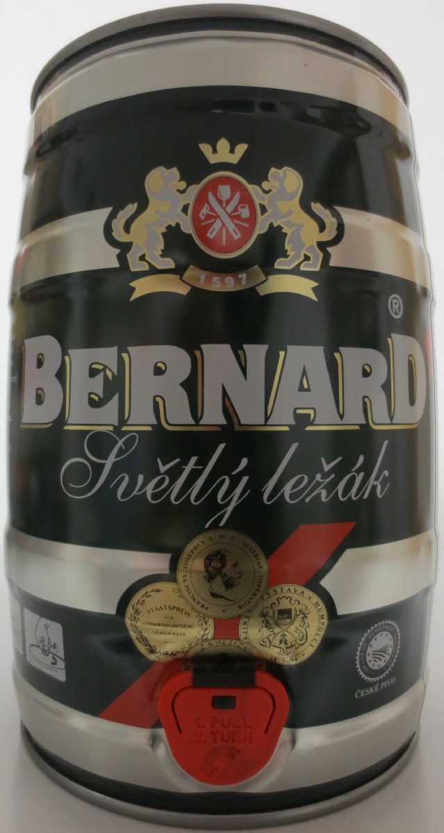 BERNARD Světlý ležák (5L) č.3a 