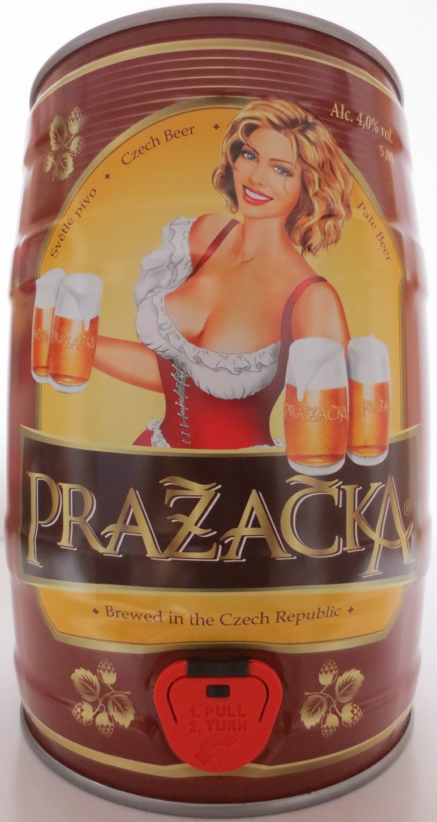 PRAŽAČKA Brewed in the Czech Republic (5L) č.1