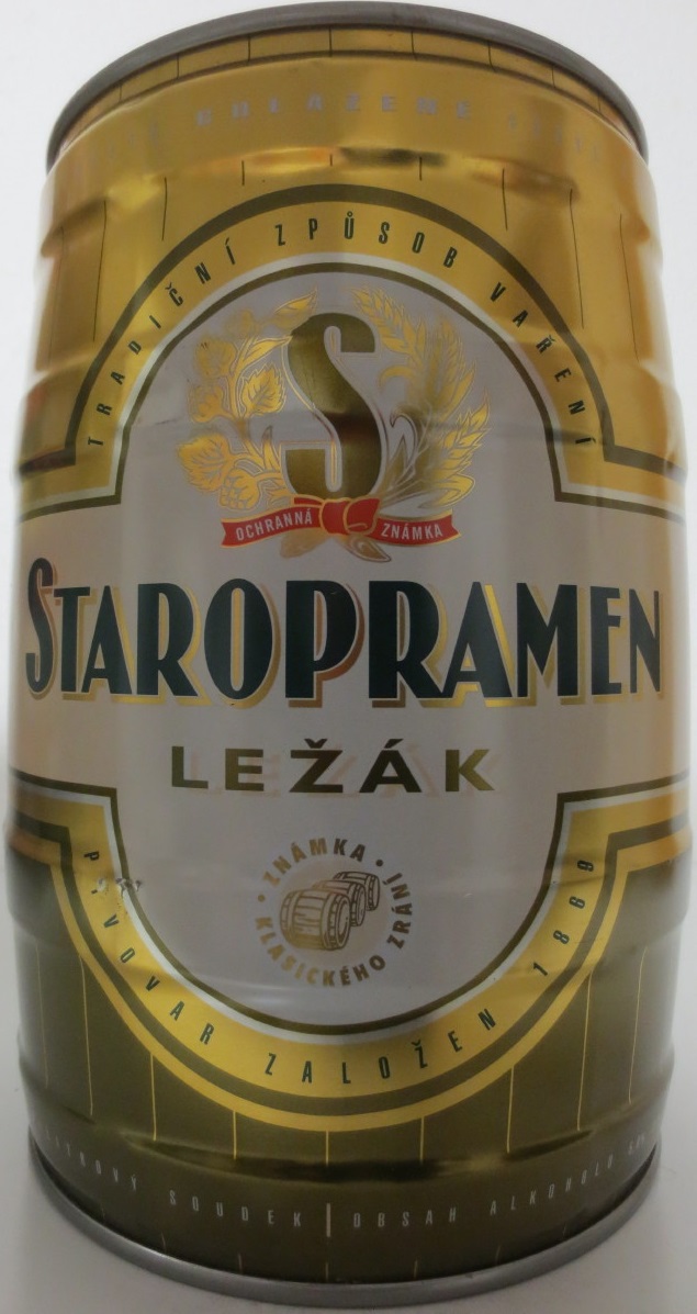 STAROPRAMEN LEŽÁK ZNÁMKA KLASICKÉHO ZRÁNÍ č.1