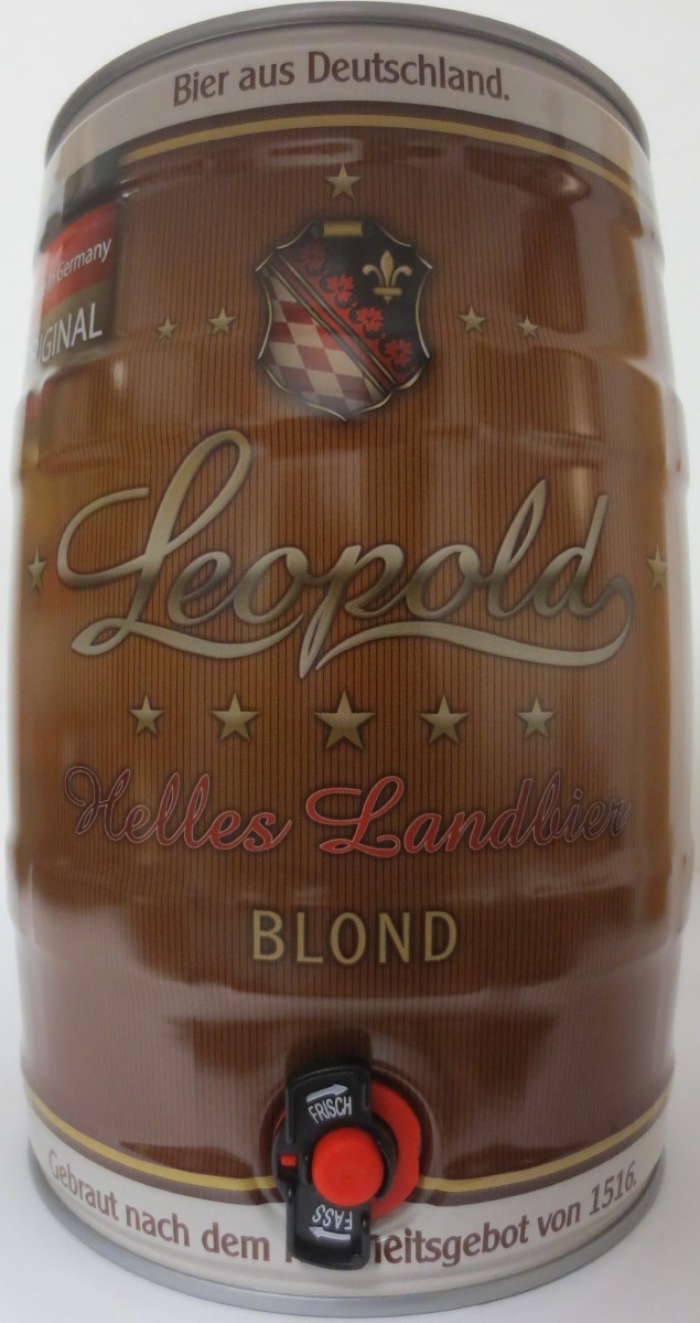 Leopold Helles Landbier BLOND (5L) Nr.1