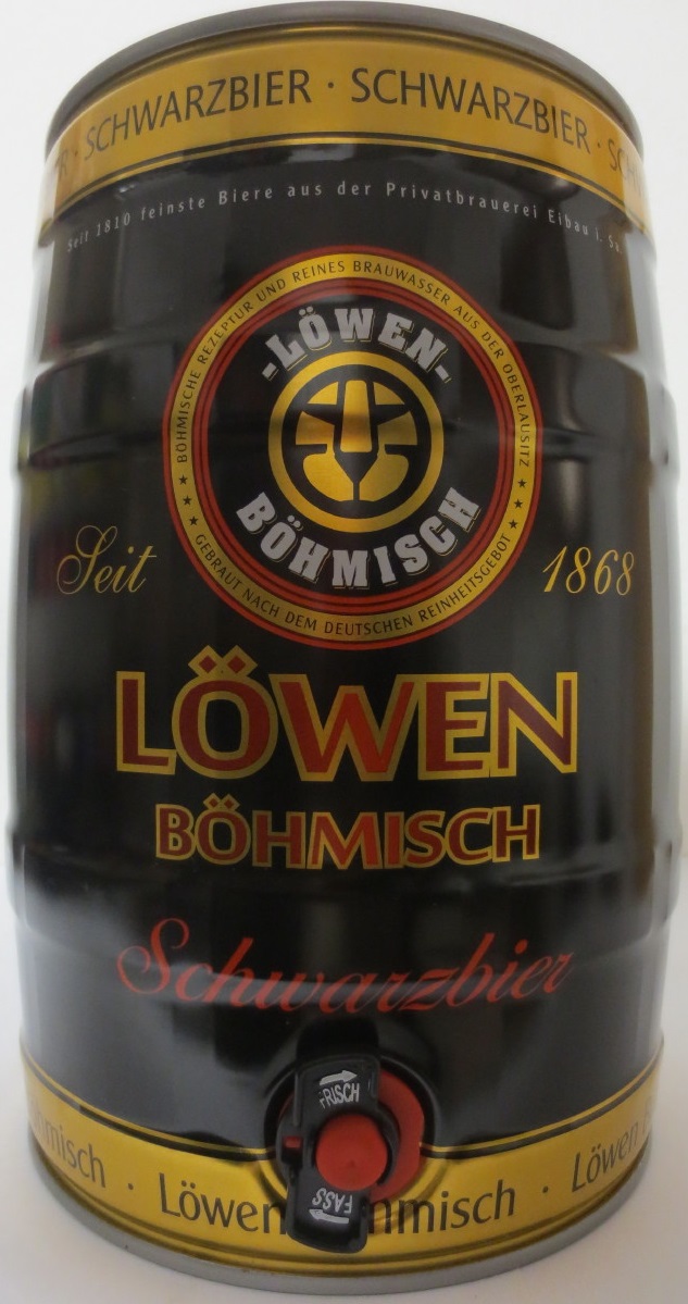 LÖWEN BÖHMISCH Schwarzbier (5L) Nr.2