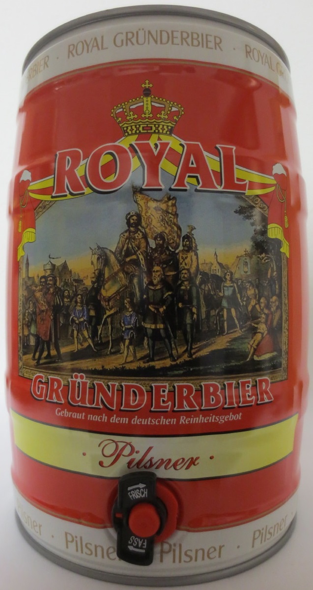 ROYAL GRÜNDERBIER Pilsner (5L) Nr.1