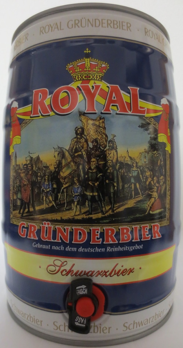 ROYAL GRÜNDERBIER Schwarzbier (5L) Nr.1