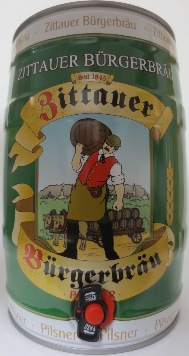 ZITTAUER BÜRGERBRÄU Zittauer Bürgebräu PILSNER (5L) Nr.1