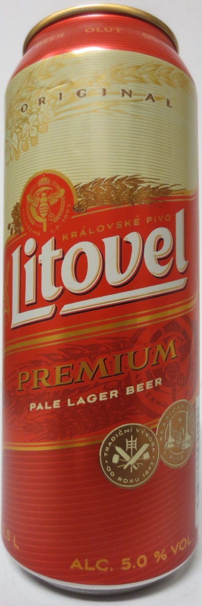 Litovel PREMIUM PALE LAGER BEER (50cl) (B/O)