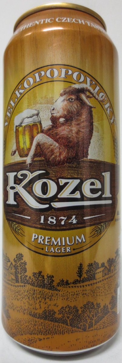 VELKOPOPOVICKÝ Kozel 1874 PREMIUM LAGER č.1 (50cl) (B/O)