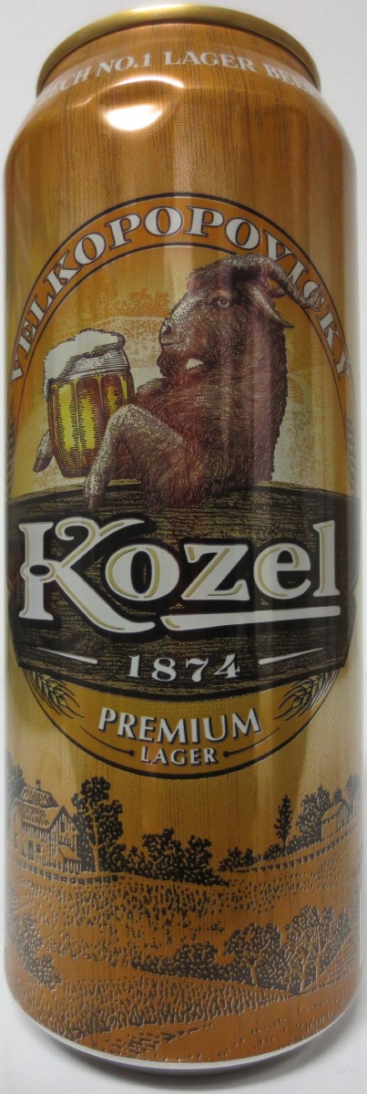 VELKOPOPOVICKÝ Kozel 1874 PREMIUM LAGER č.2 (50cl) (T/O)
