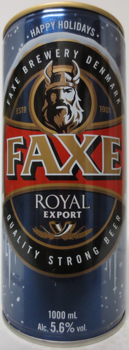 FAXE ROYAL EXPORT HAPPY HOLIDAYS 2017 (100cl) (B/O) Nr.1 