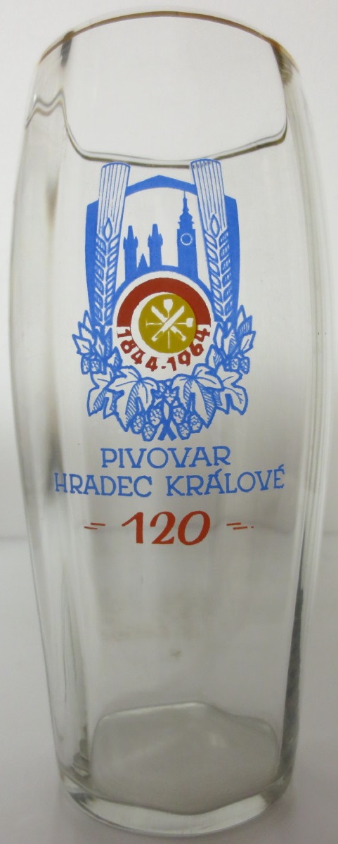 PIVOVAR HRADEC KRÁLOVÉ = 120 = (0,5L) modrý