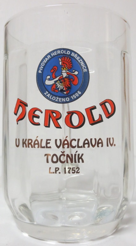 PIVOVAR HEROLD U KRÁLE VÁCLAVA IV. TOČNÍK L.P. 1752 č.1 (0,5L)