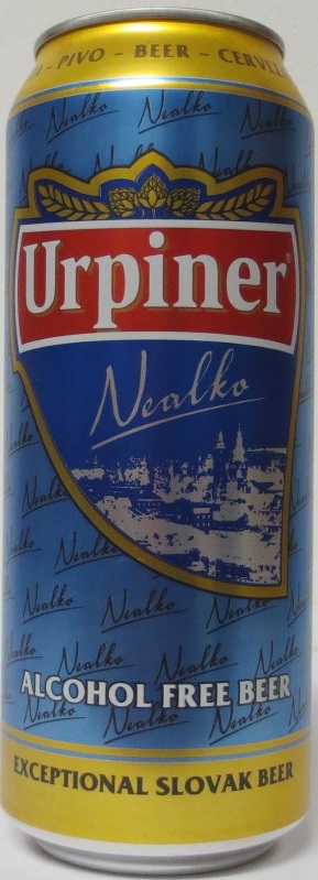 Urpiner Nealko ALCOHOL FREE BEER EXEPTIONAL SLOVAK BEER (50cl) Nr.1