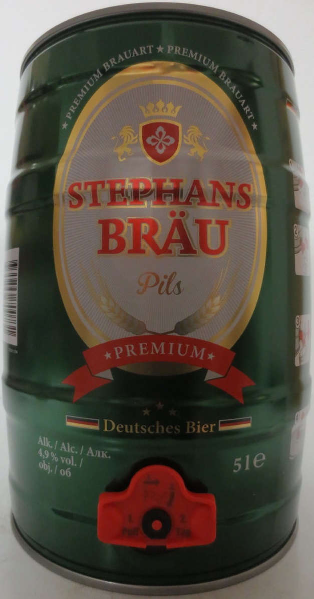 STEPHANS BRÄU Pils PREMIUM Deutsches Bier (5L) Nr.1