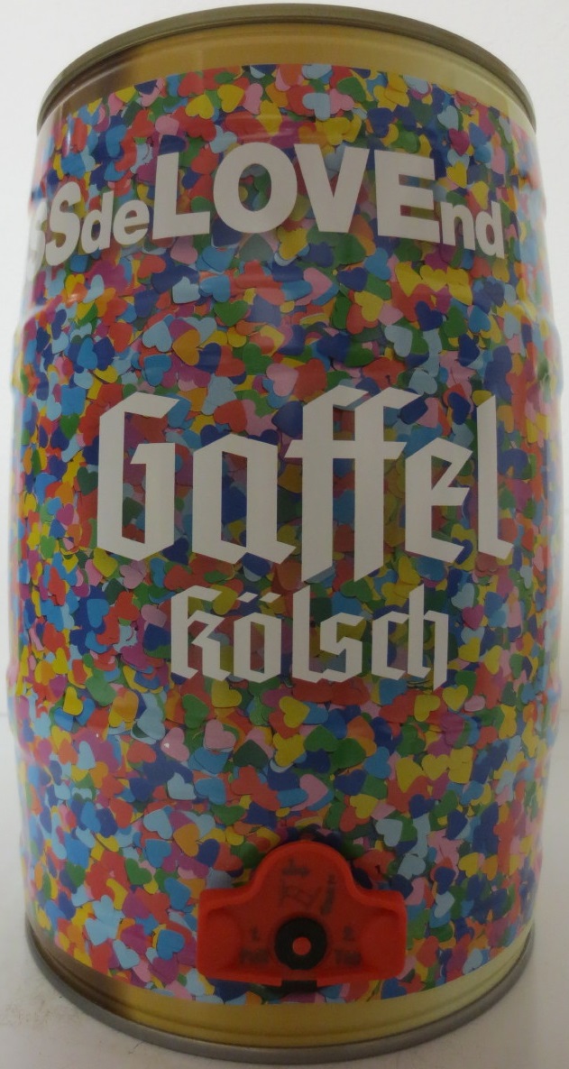 Gaffel kölsch FASSdeLOVEnd (5L) Nr.1