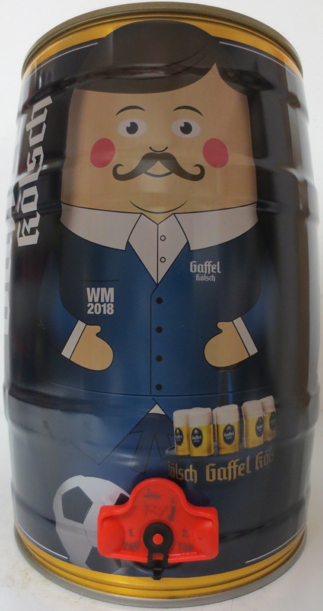 Gaffel kölsch WM2018 (5L) Nr.1