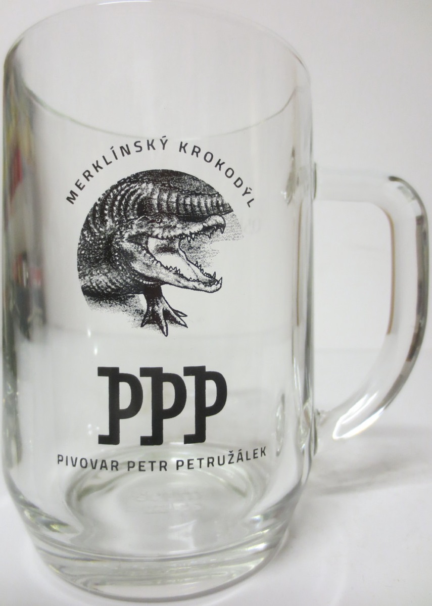 MERKLÍNSKÝ KROKODÝL PPP PIVOVAR PETR PETRUŽÁLEK (0,5L)