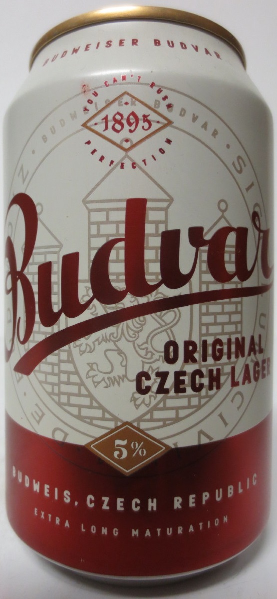 Budvar ORIGINAL CZECH LAGER 5% (UK) (33cl) (B/O) č.1