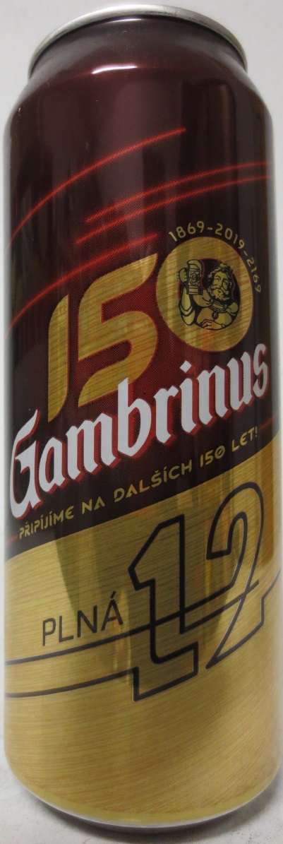 150 Gambrinus PLNÁ 12 (SK) (50cl) (B/O) č.1