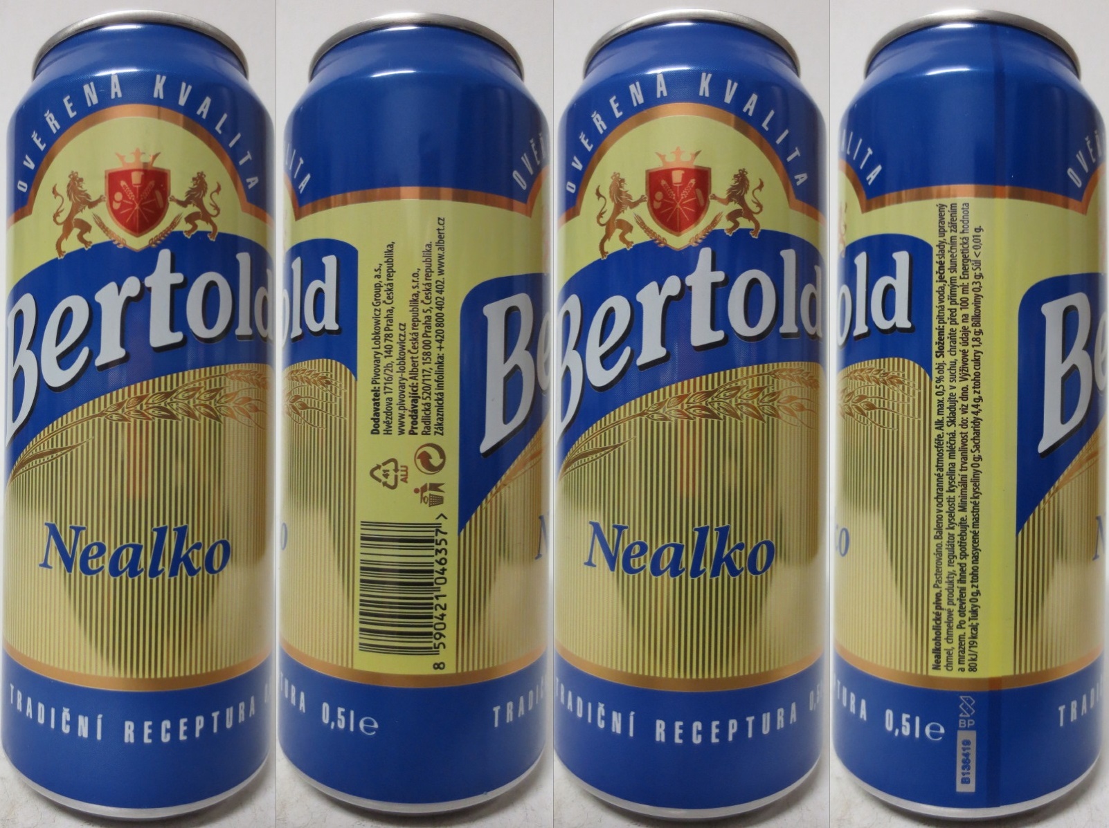 Bertold Nealko (50cl) (B/O) č.1 