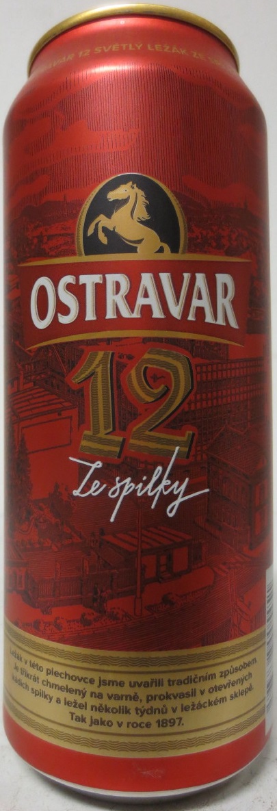 OSTRAVAR 12  Ze spilky (50cl) (B/O)