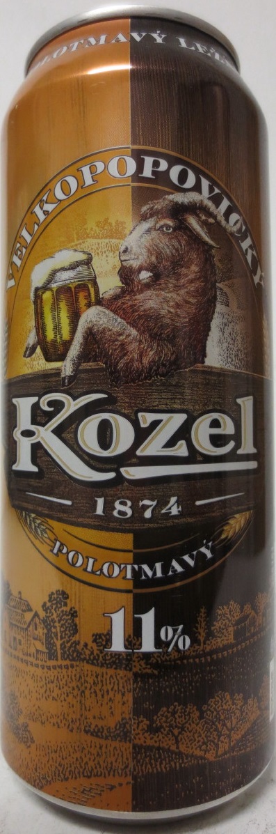 VELKOPOVICKÝ Kozel 1874 POLOTMAVÝ 11% (SK) (50cl) (B/O) č.2