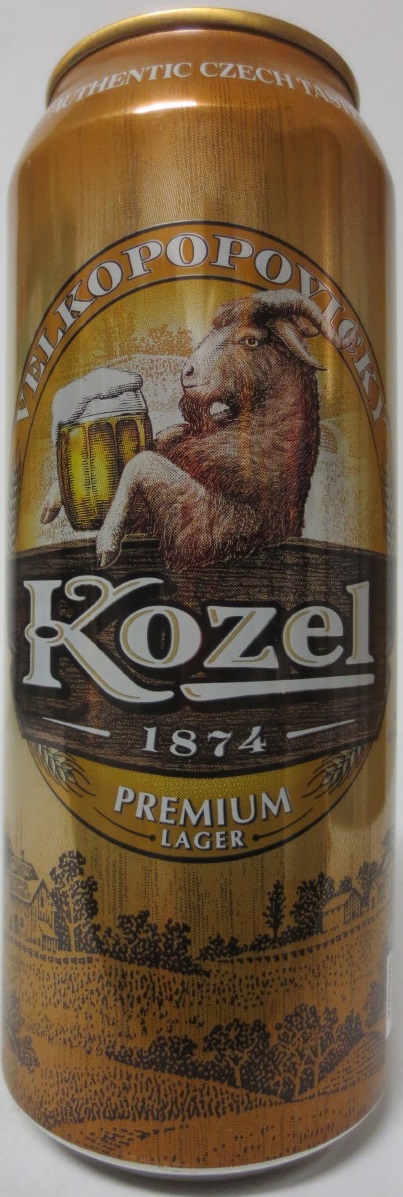 VELKOPOPOVICKÝ Kozel 1874 PREMIUM LAGER (50cl) (B/O) č.5