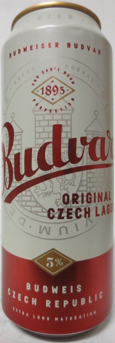 Budvar ORIGINAL CZECH LAGER BUDWEIS CZECH REPUBLIC (50cl) (B/O) Nr.3