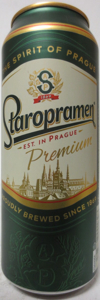 Staropramen - EST. IN PRAGUE - Premium (SK) (50cl) (B/O) č.1 