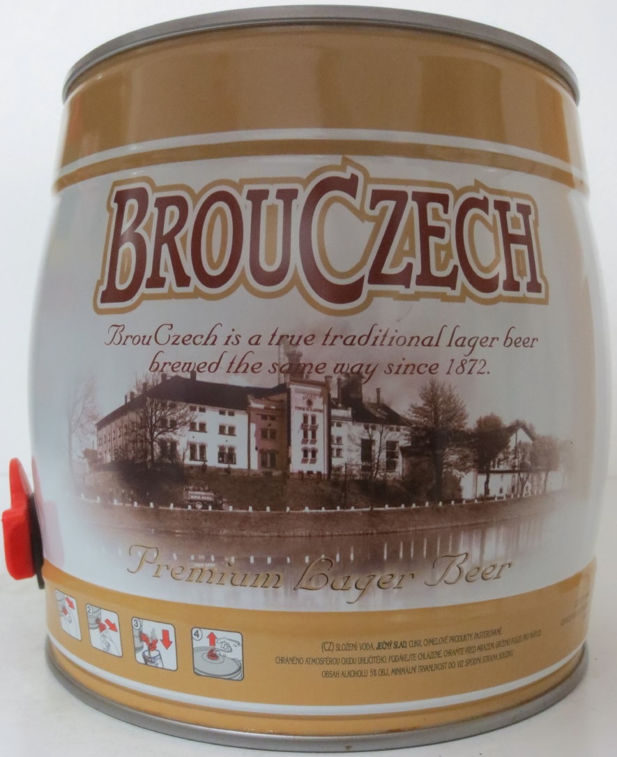 BROUCZECH Premium Lager Beer (3,1L) č.2